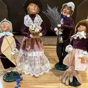 The Carolers -Byers’ Choice, Ltd. Handmade in PA.